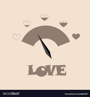Set of vintage happy valentines day badges and vector image
