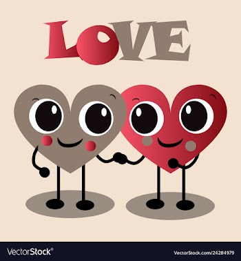 Set of vintage happy valentines day badges and vector image