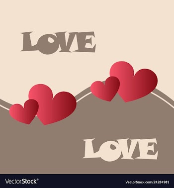 Set of vintage happy valentines day badges and vector image