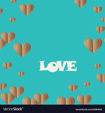 Set of vintage happy valentines day badges and vector image