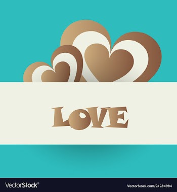 Set of vintage happy valentines day badges and vector image