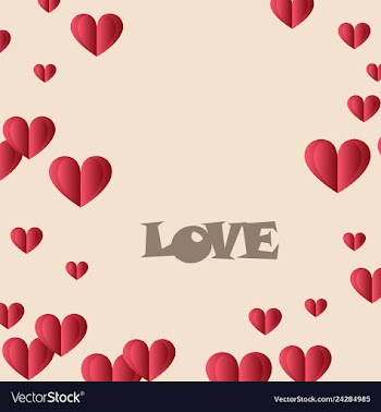 Set of vintage happy valentines day badges and vector image