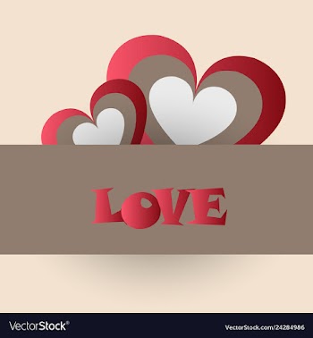 Set of vintage happy valentines day badges and vector image