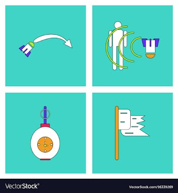Set of war equipments in color backgroungs vector image