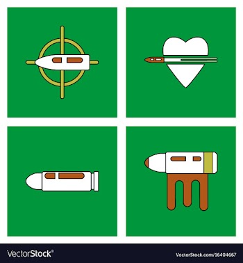 Set of war gagets in color sets on backgrounds vector image