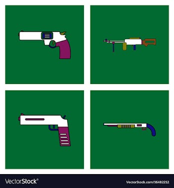 Set of war gagets in color sets on backgrounds vector image