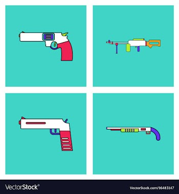 Set of war gagets in color sets on backgrounds vector image