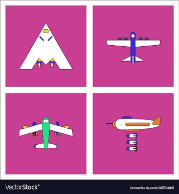 Set of war gagets in color sets on backgrounds vector image