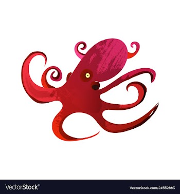 Set of watercolor seaweed corals and stones vector image