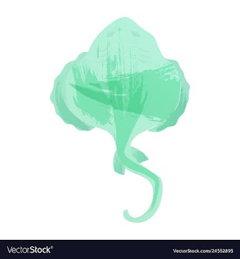 Set of watercolor seaweed corals and stones vector image