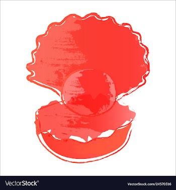 Set of watercolor seaweed corals and stones vector image
