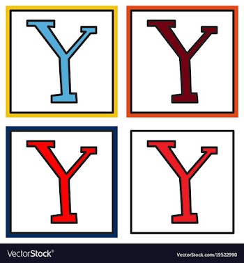 Set of yahoo icon social company logo search vector image