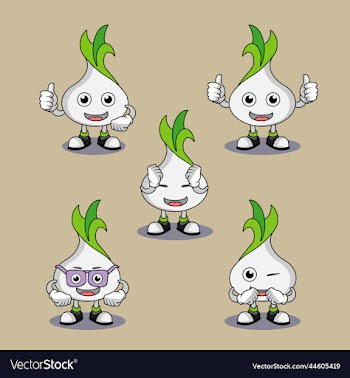 set onion logo art icons and graphics