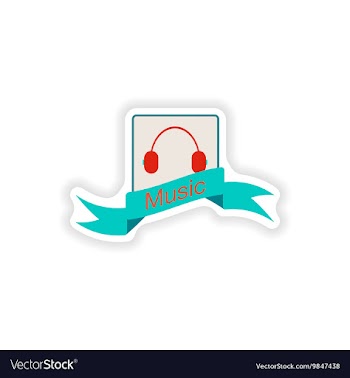 Set paper sticker on white background mobile phone vector image