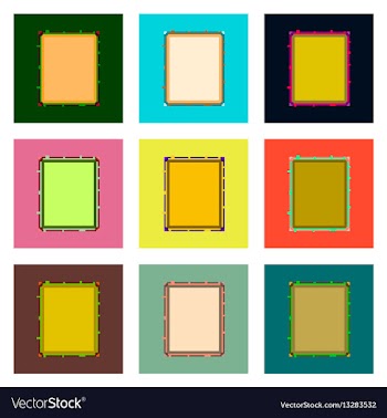 Set pixel icons of sandwich vector image