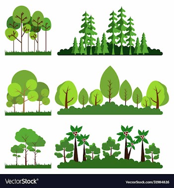 set trees background collection premium