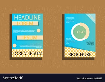 Sets of modern light business card template for vector image