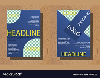 Sets of modern light business card template for vector image