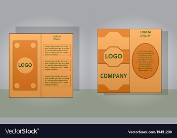 Sets of modern light business card template for vector image