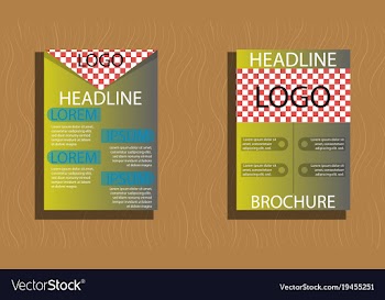 Sets of modern light business card template for vector image