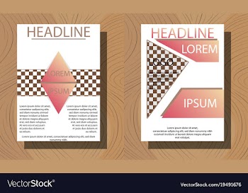 Sets of modern light business card template for vector image