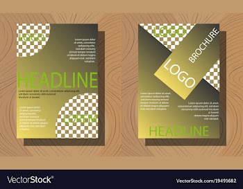 Sets of modern light business card template for vector image