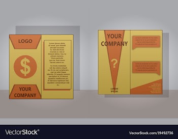 Sets of modern light business card template for vector image