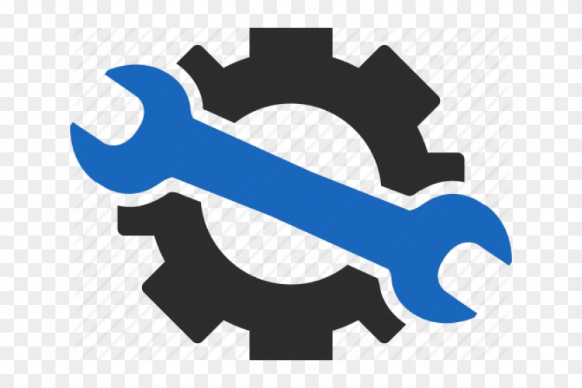 Setting Clipart Control System - System Configuration Icon