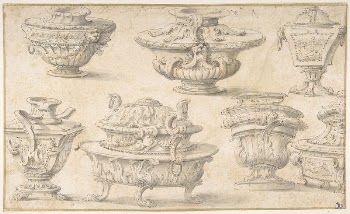 Seven Designs for Vases and | Free Photo - rawpixel