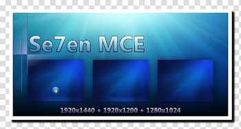 Seven MCE, Seen MCE blue banner transparent background PNG clipart