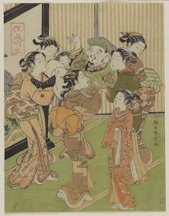 Seven Women Tossing Daikoku in the Air | Free Photo - rawpixel