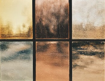 several assorted-color glass frames