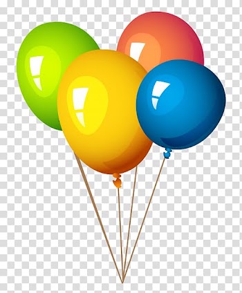 Several balloons illustration, Balloon Desktop , baloons transparent background PNG clipart