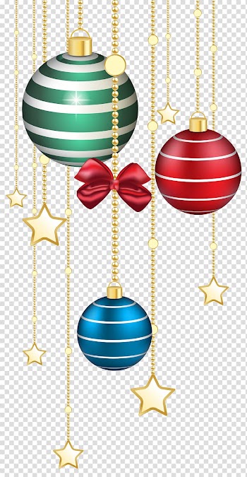 Several bauble stickers, Christmas ornament Christmas Day Icon , Christmas Balls Decor transparent background PNG clipart