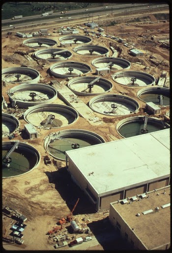 Sewage Treatment Plant At Blue | Free Photo - rawpixel