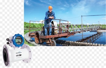Sewage treatment Water treatment Flow measurement - fitness meter 