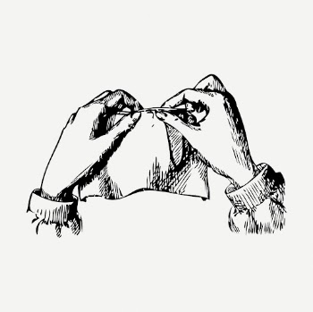 Sewing hands drawing, embroidery vintage | Free PSD - rawpixel