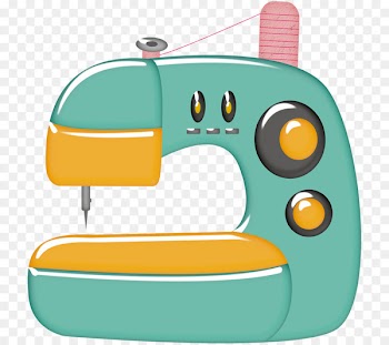 Sewing Machines, Sewing, Embroidery, Green, Yellow PNG