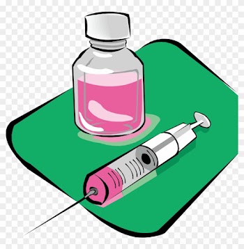 Sewing Needle Drawing Syringe - Cute Cartoon Needle Transparent