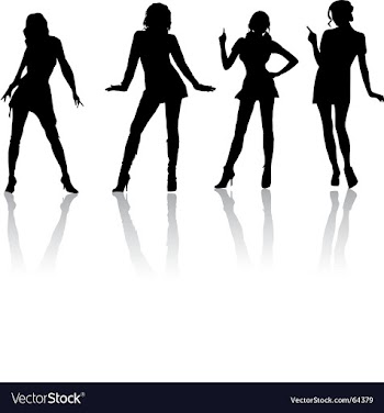 Sexy girls vector image