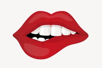 Sexy lips collage element, cute | Free Vector Illustration - rawpixel