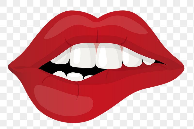 Sexy lips png sticker, cute | Free PNG Illustration - rawpixel