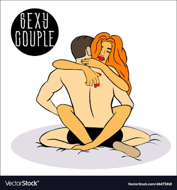 sexy passionate couple first love and sex