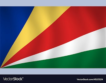 seychelles flag background