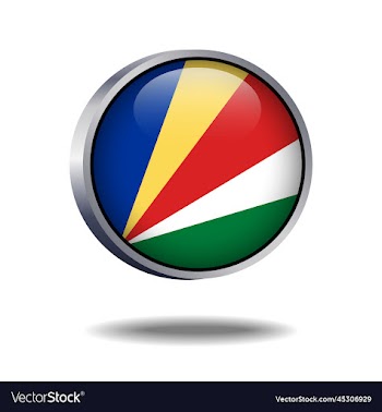 seychelles flag button