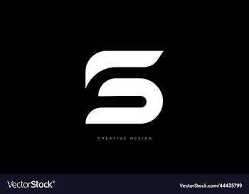 sf negative space letter branding