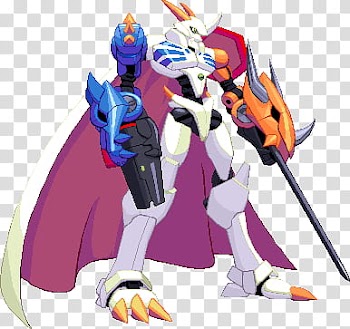 SF Omnimon, robot anime transparent background PNG clipart