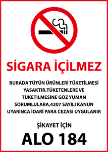 SİGARA İÇİLMEZ Logo Vector