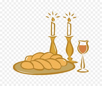 Shabbat candles Judaism Clip art - Candle 