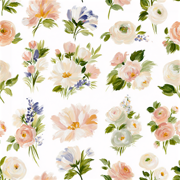 Shabby Chic Floral Fussy-Cut Ephemera